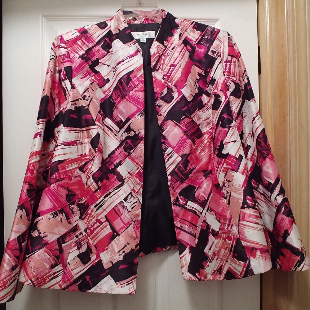 Pink Jones Studio Jacket size 16